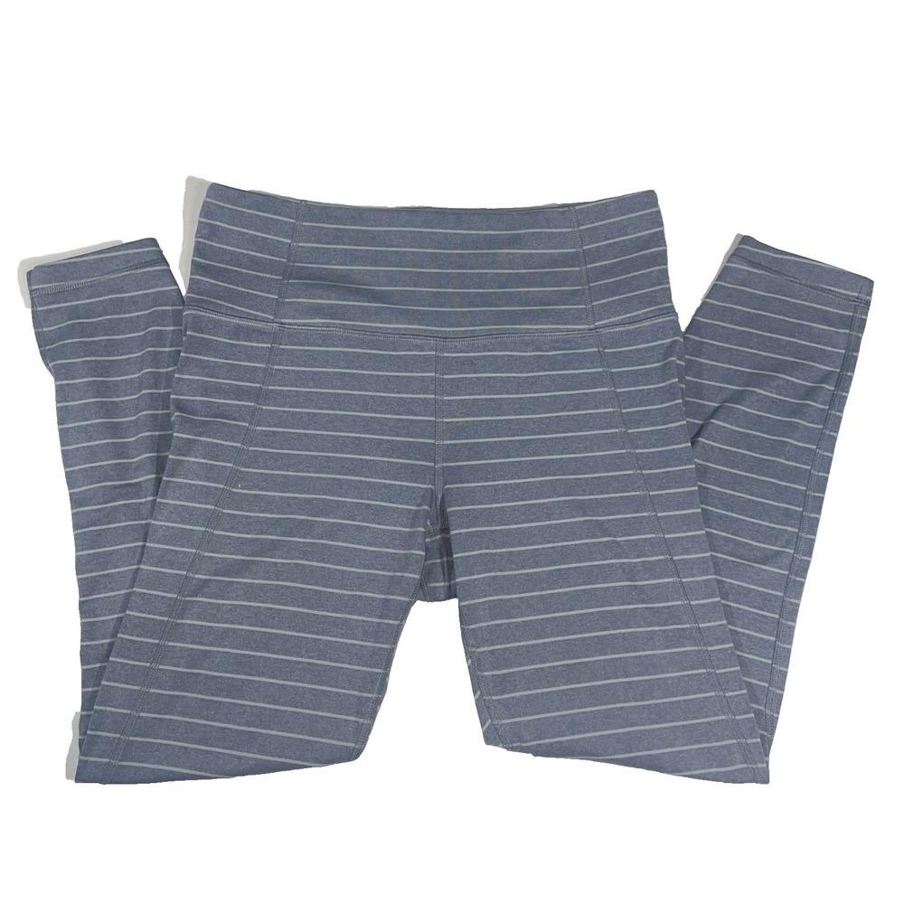 Athleta Striped Ankle Leggings Size M